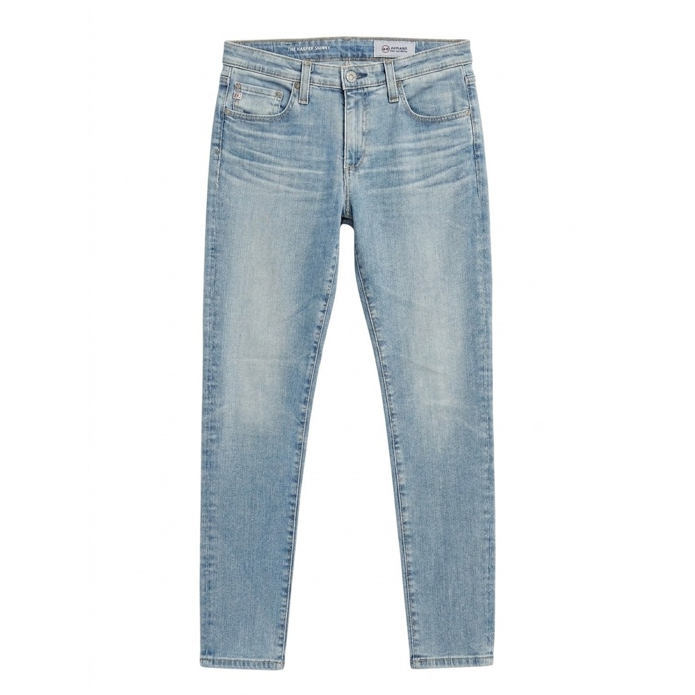 AG Adriano Goldschmied The Farrah Skinny Ankle Jeans High Rise Light Wash 29R